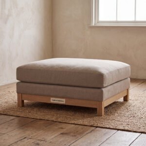 Ivywood Brushed Cotton Ottoman