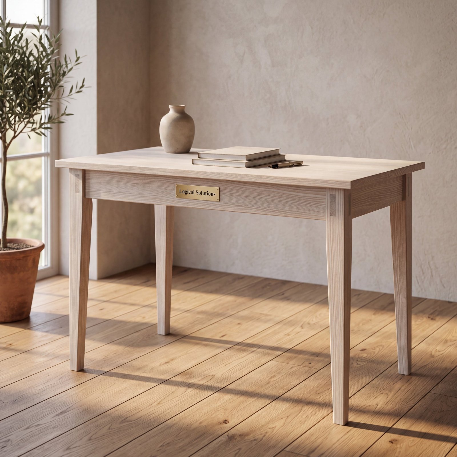 Hawthorne Writing Table in Elm