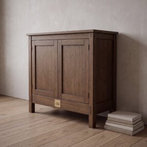 Alder Bar Cabinet in Rift Oak