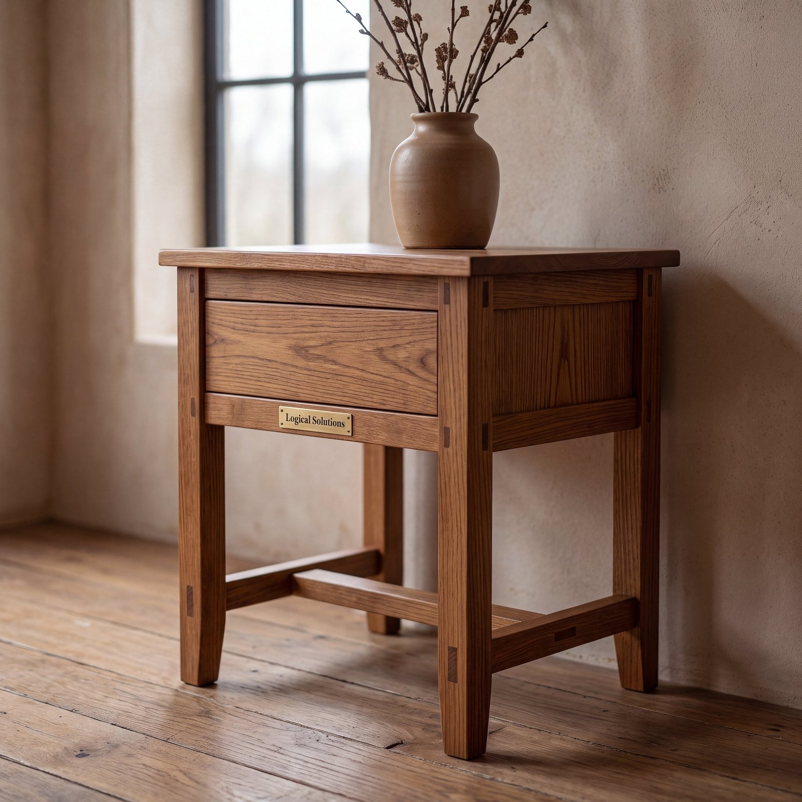 Orchard Row Nightstand in Elm
